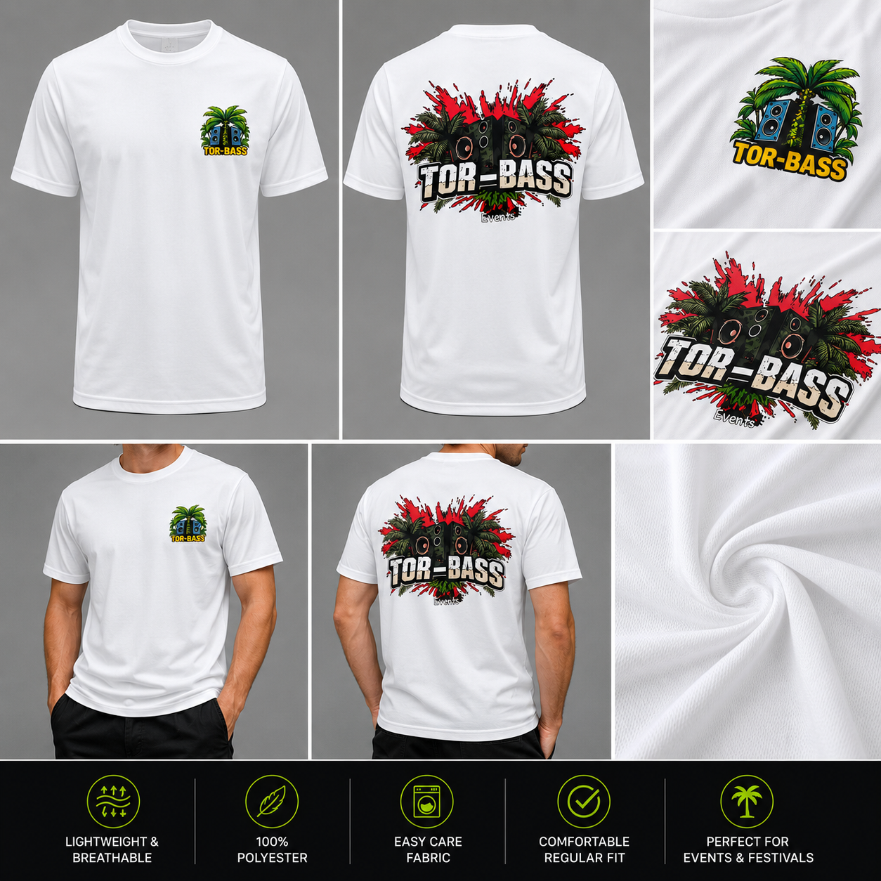 TOR-BASS Performance T-Shirt