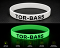 TOR-BASS Glow in the Dark Wristband